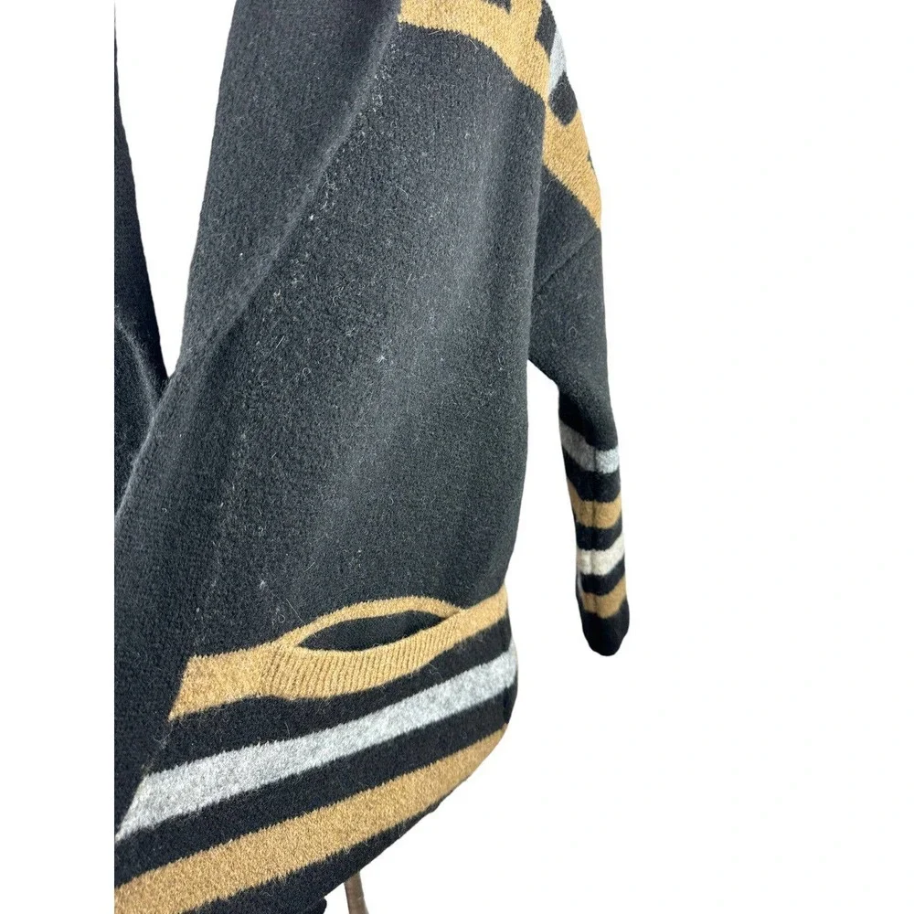 NWT Anthropologie Ferna Plaid Sweater Coat Wool Blend Women's SP Small Petite - Picture 4 of 14